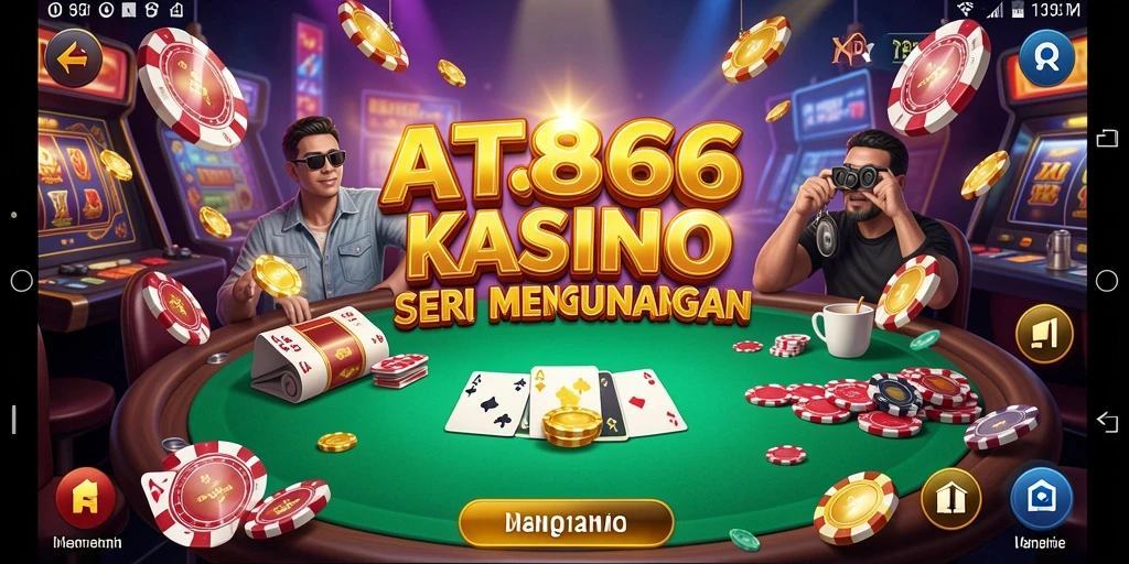 Tampilan menarik dari gameplay Kasino di AT866