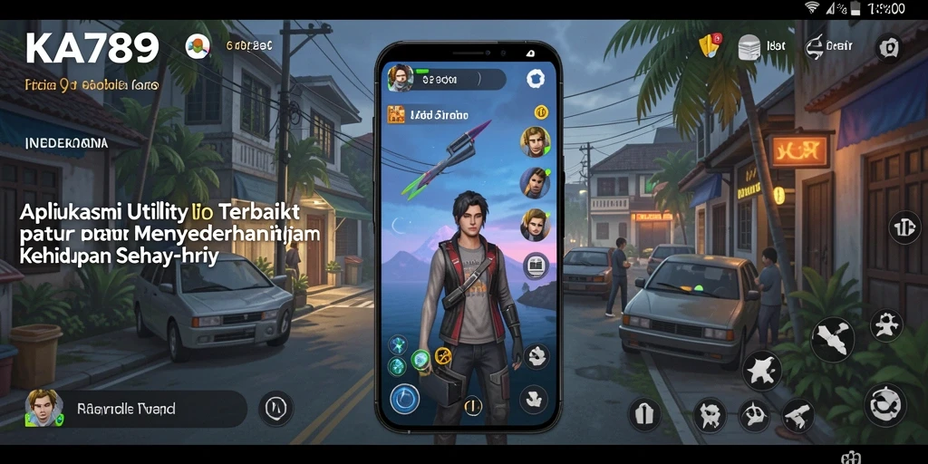 Screenshot utama KA789 menunjukkan berbagai fitur yang memudahkan pengguna.