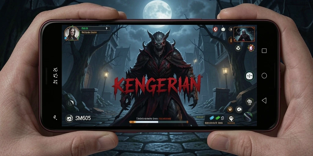 Menampilkan gameplay menegangkan di dunia kegelapan SM605.