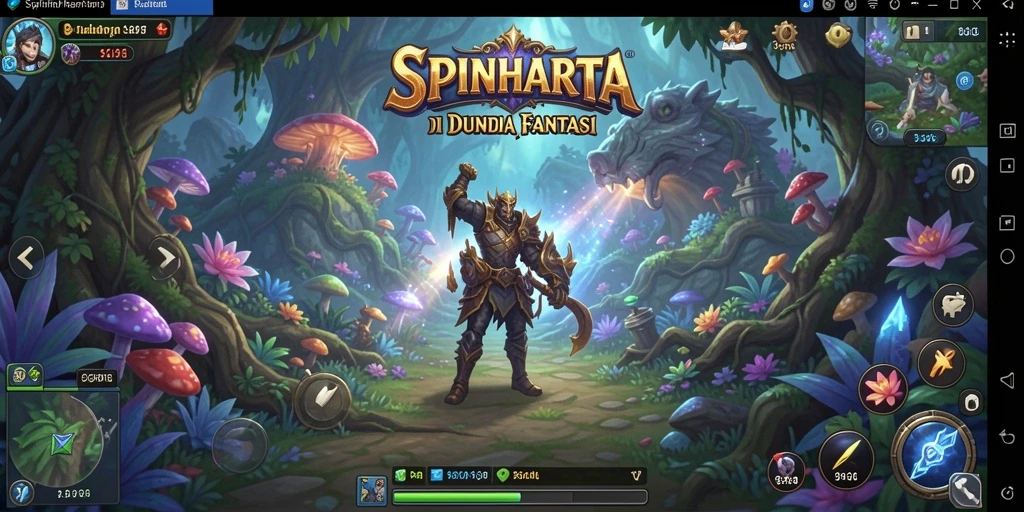 Gameplay seru dari SPINHARTA yang penuh petualangan.