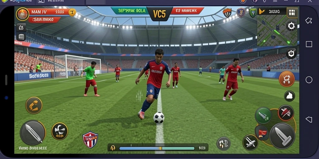 Tampilan gameplay VC5 yang mendebarkan dan realistis.